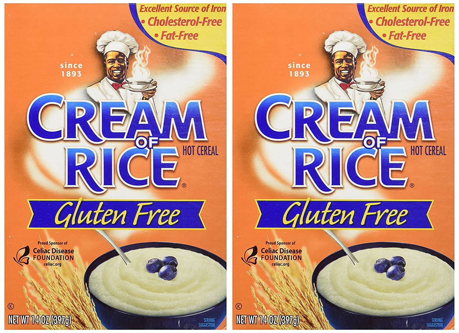 Cream of Rice Gluten Free Hot Cereal, 2-Pack