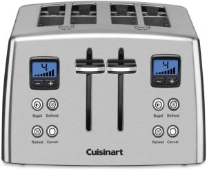 Cuisinart CPT-435 Compact Multifunctional Toaster, 4-Slice