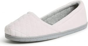 Dearfoams Textile Quilted Women’s Slippers