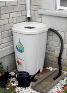 Enviro World EWC-15 Plastic Molded Rain Barrel, 55-Gallon