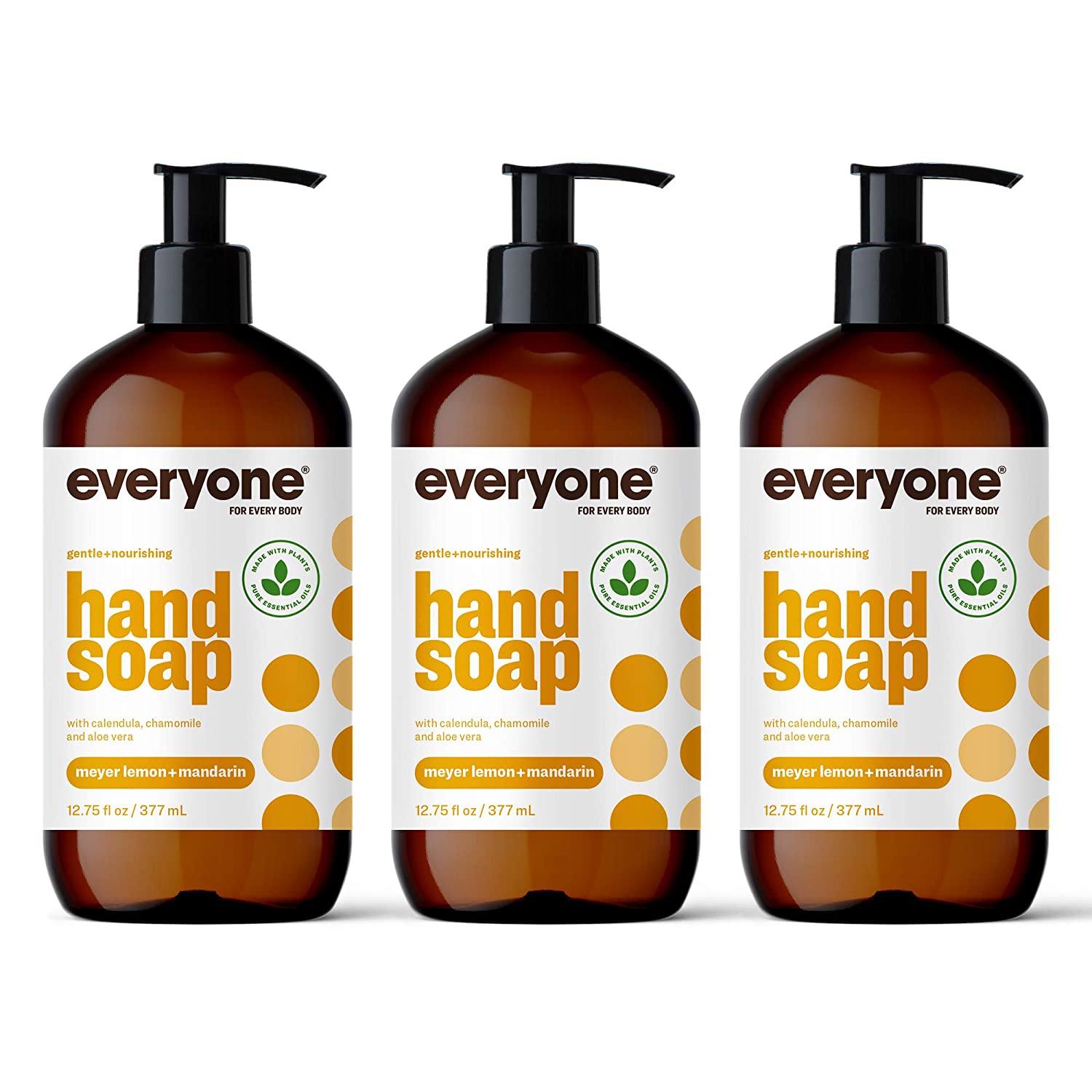 Everyone Cruelty Free Natural Hand Soap, 3-Pack
