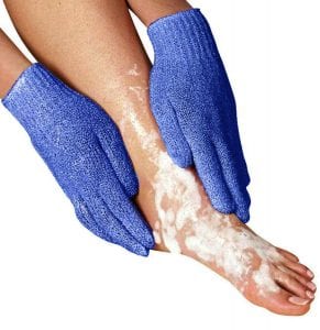 Exclaim Beauty Exfoliating Gloves