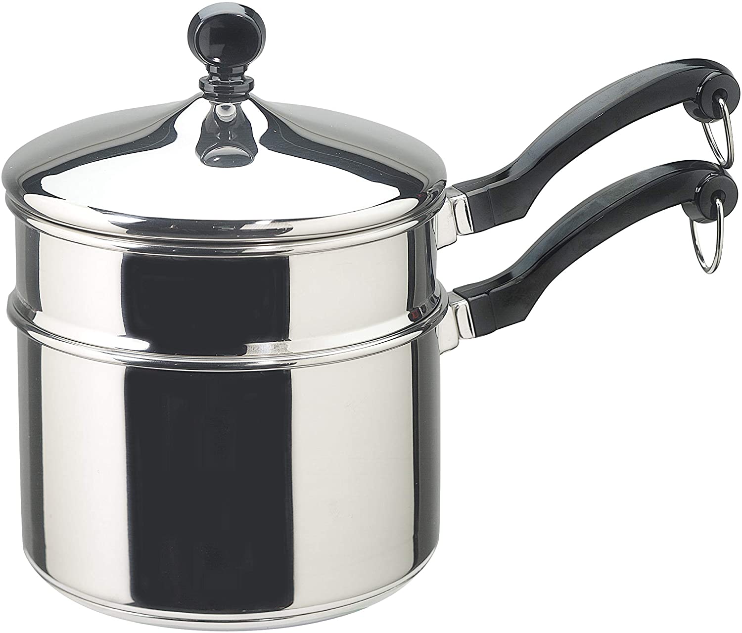 Farberware Classic Stainless Series Covered Double Boiler, 2-Quart