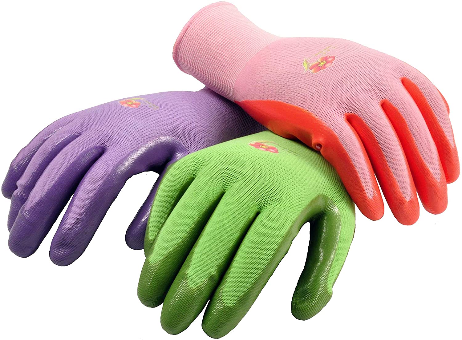 G & F Products Women’s Lightweight Gardening Gloves, 6-Pair