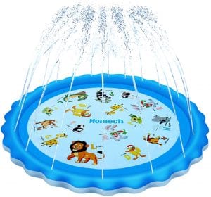 Homech Animal Figures Inflatable Splash Pad