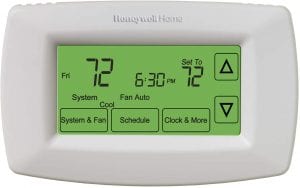 Honeywell Home RTH7600D Smart Response Backlit Thermostat