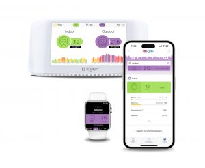 IQAir AirVisual Pro Smart Indoor & Outdoor Air Quality Monitor