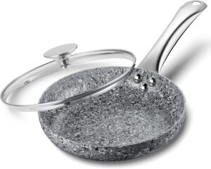 KOCH SYSTEME Hard Anodized PFOA-Free Stone Frying Pan, 8-Inch