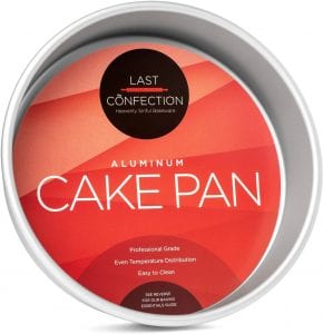 Last Confection Seamless Anodized Aluminum Cake Pan, 9-Inch