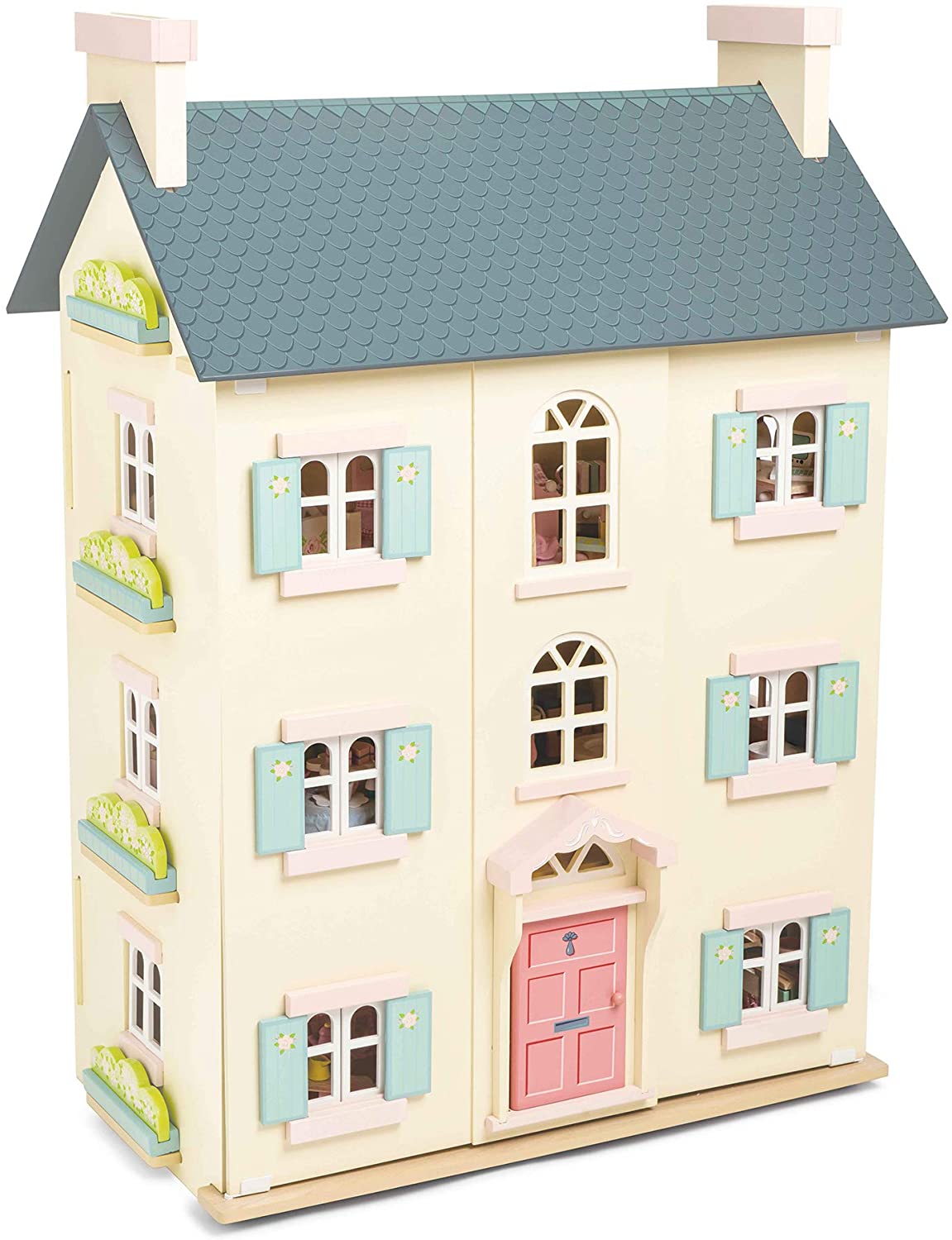 Le Toy Van Daisylane Cherry Tree Hall Wooden Dollhouse