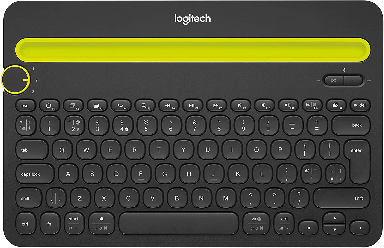 Logitech Spill-Resistant Bluetooth Multi-Device Keyboard