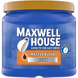 Maxwell House Master Blend Balanced Light Roast Coffee