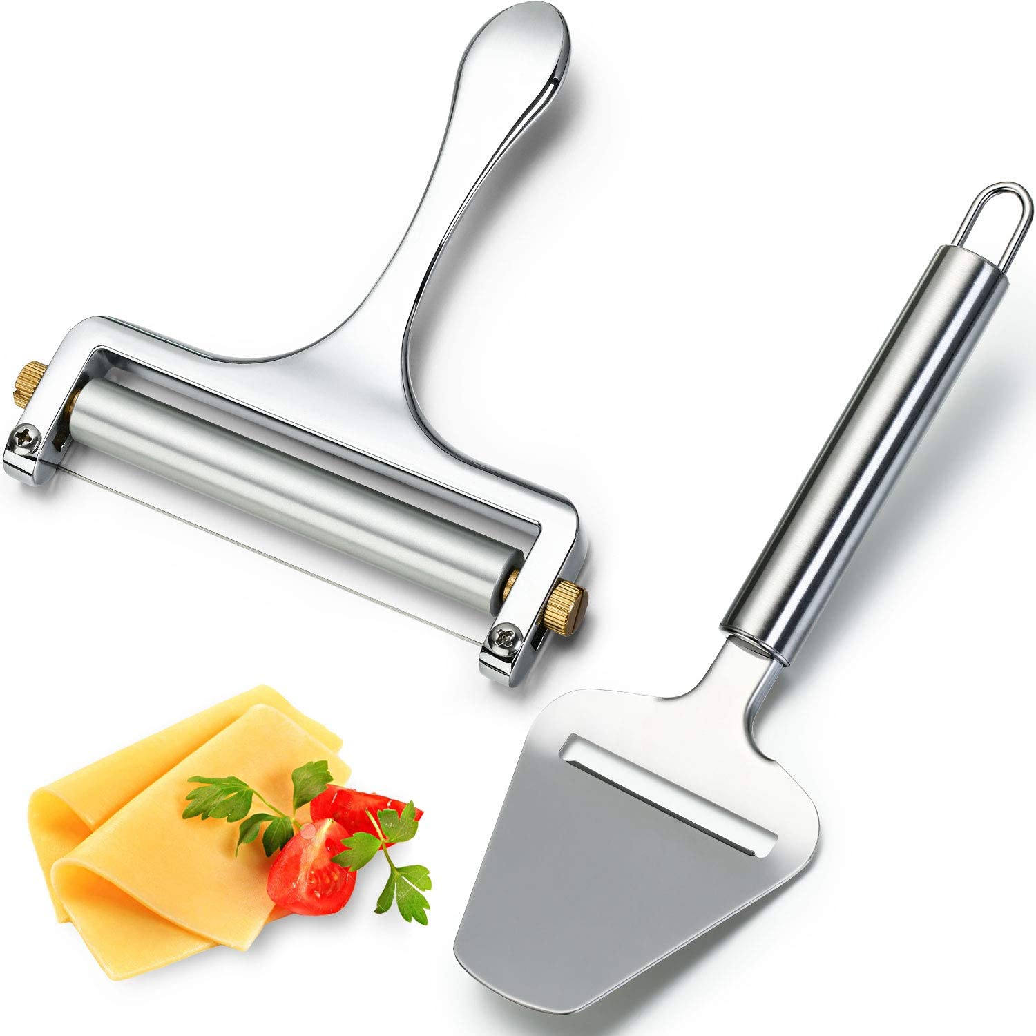 New Stainless Steel Cheese Slicer Adjustable Thickness Wire Cheese Cutter Sale