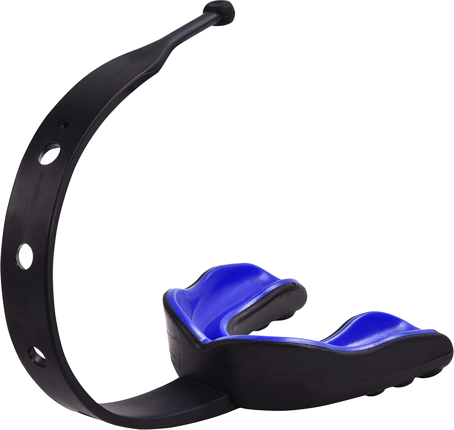 Oral Mart Strapped Lacrosse Mouthguard With Vented Case