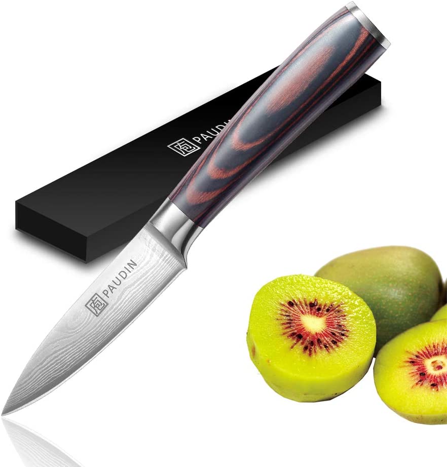 PAUDIN N8 German High Carbon Stainless Steel Paring Knife, 3.5-Inch