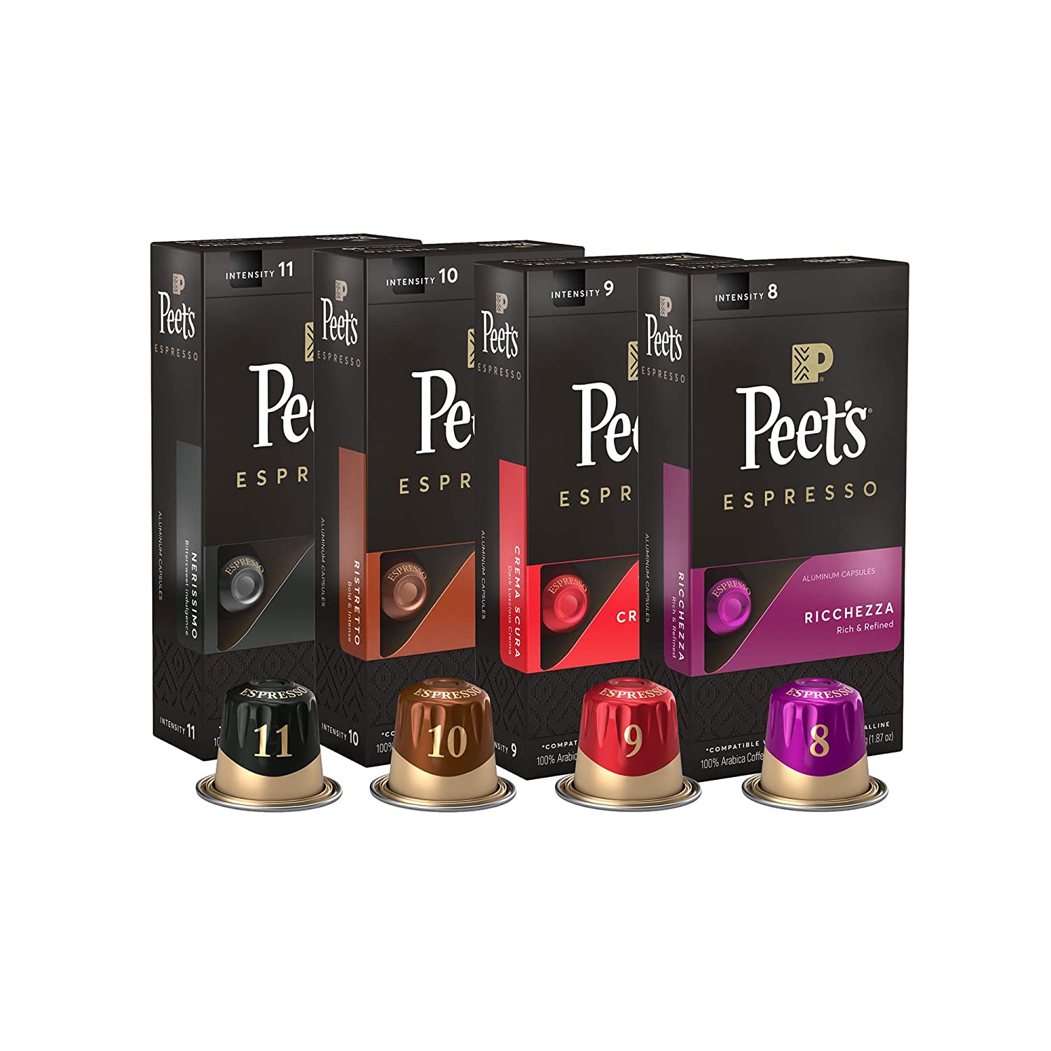 Peet’s Coffee Variety Pack Nespresso Pods