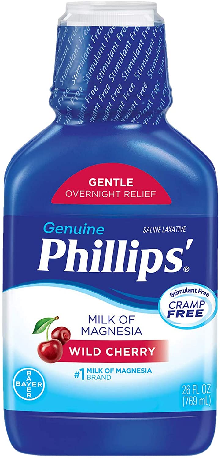 Phillips’ Milk Of Magnesia Saline Stool Softener