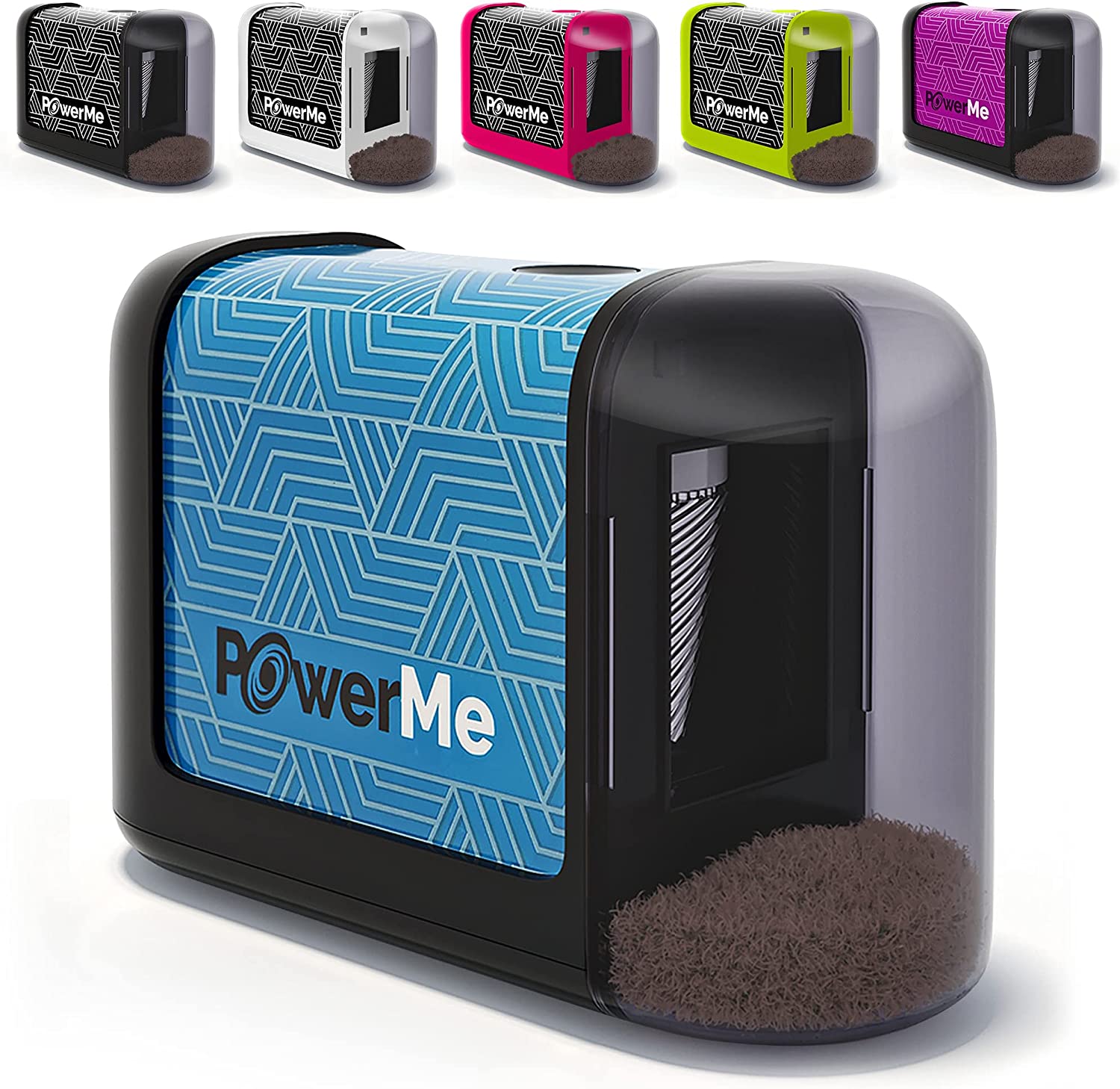 PowerMe Battery Operated Ultra Portable Automatic Electric Pencil Sharpener