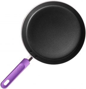 ROCKURWOK Fadeless Non-Stick Crepe Pan, 9.5-Inch