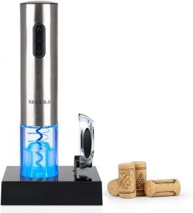 Secura One-Button Compact Electric Wine Opener
