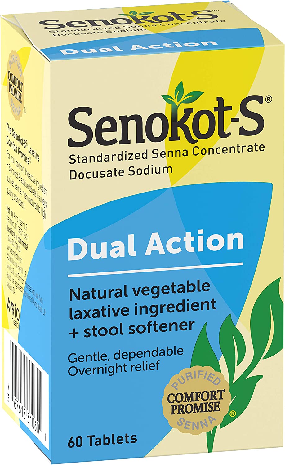 Senokot-S Gentle Dependable Dual Action Stool Softener