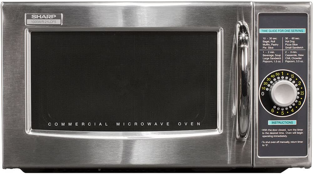 Sharp Classic Countertop Portable Microwave Oven, 1000-Watt