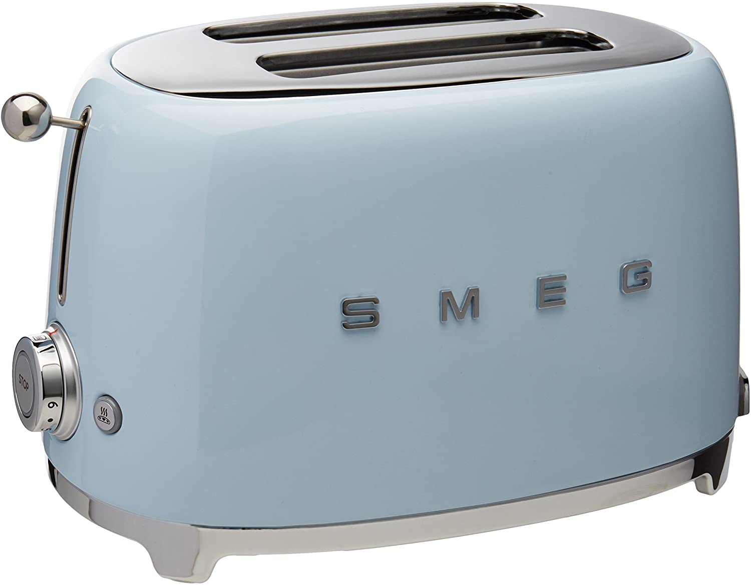 Smeg TSF01PBUS 50’s Vintage Toaster, 2-Slice