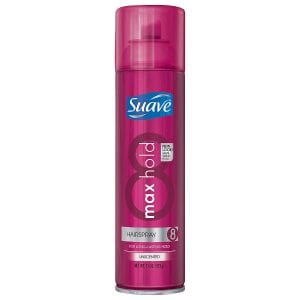 Suave Protein-Enriched Fragrance Free Hairspray For Women
