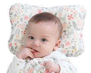 W WelLifes Ventilated Flat Head Reducing Baby Pillow/Lounger