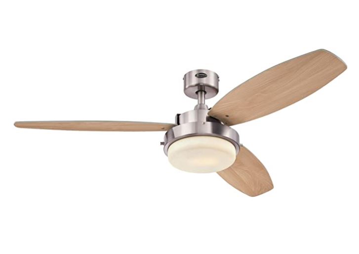 Westinghouse Energy Saving Ceiling Fan For Bedroom, 52-Inch