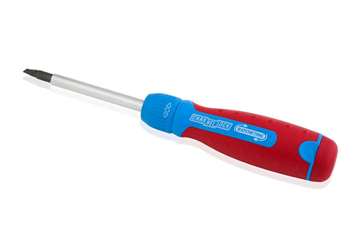 Channellock 131CB Professional Quick-Load Ratcheting Screwdriver