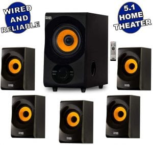 Acoustic Audio AA5170 Bluetooth Home Theater Surround Sound System