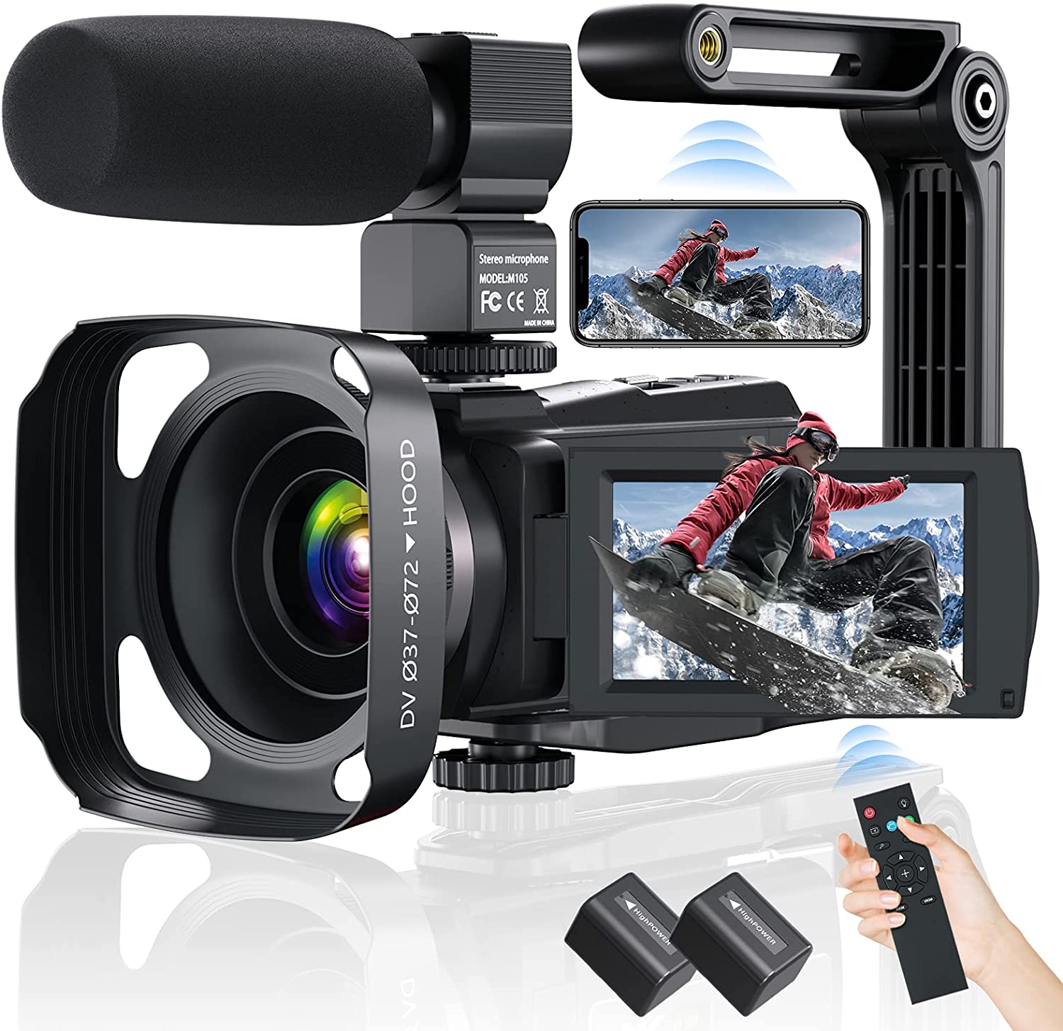 AiTechny Ultra HD HDMI TV Output Video Camcorder