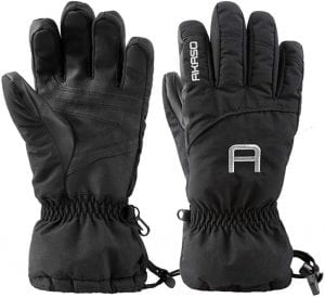 AKASO 3M Thinsulate Waterproof Warm Insulated Ski Gloves