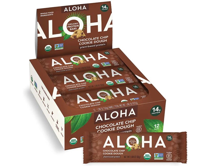 ALOHA Soy-Free Chocolate Paleo Friendly Granola Bar, 12-Count