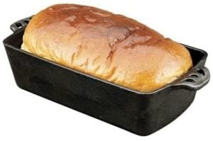Camp Chef Seasoned Home Cast Iron Bread & Loaf Pan