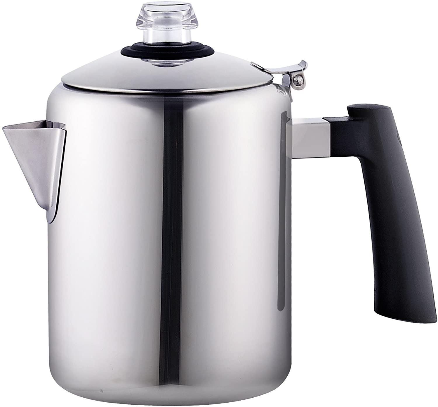Cook N Home Stainless Steel Stovetop Coffee Percolator, 8-Cup