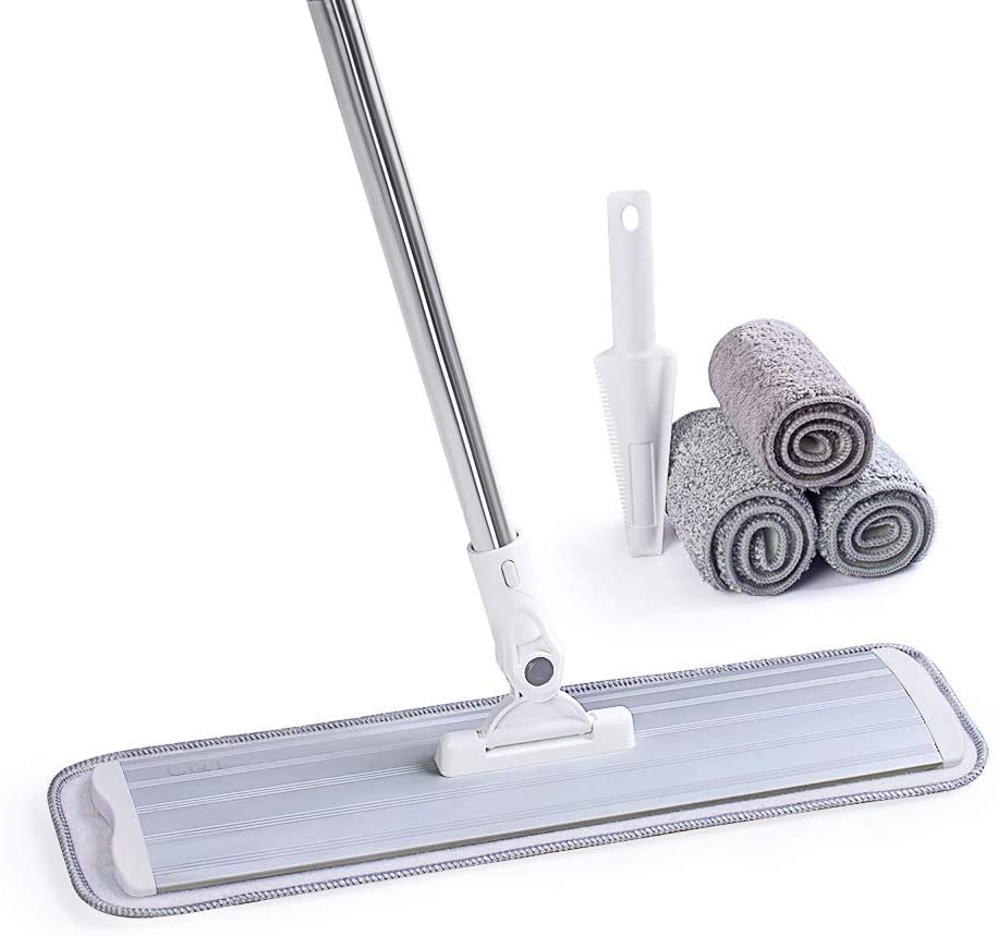 CQT Washable Microfiber Mop Floor Cleaning System