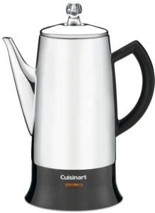Cuisinart PRC-12 Classic Stainless Steel Coffee Percolator, 12-Cup