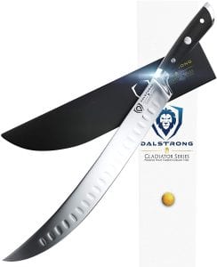 DALSTRONG Gladiator Cimitar Butcher Knife, 10-Inch
