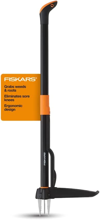Fiskars 339950-1001 Lightweight Root Grabbing Weeder