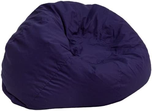 Flash Furniture Cotton Oversized Bean Bag Chair