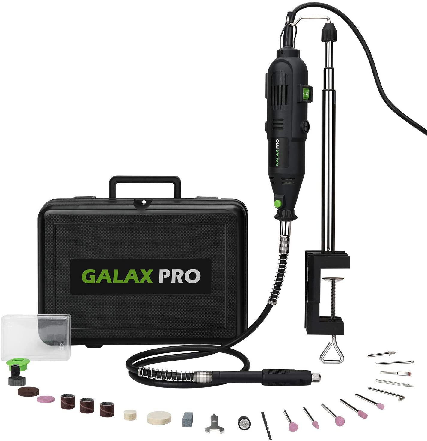 GALAX PRO 135W Variable Speed Rotary Tool Kit, 40-Pieces