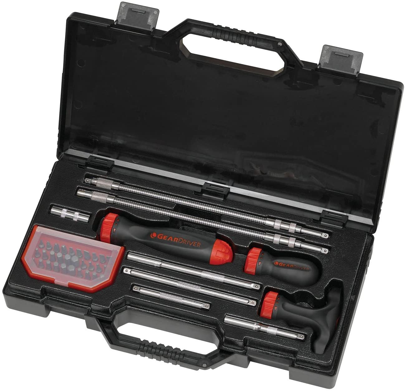 GEARWRENCH 8940 Interchangeable Shafts Ratcheting Screwdriver Set, 40-Piece