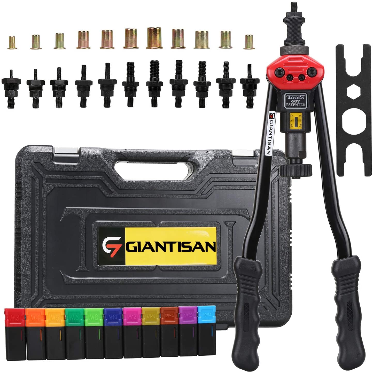 Giantisan Rivet Nut Tool Setter Kit, 16-Inch
