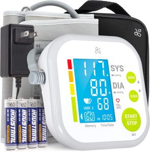 Greater Goods Irregular Heartbeat Detector Blood Pressure Monitor