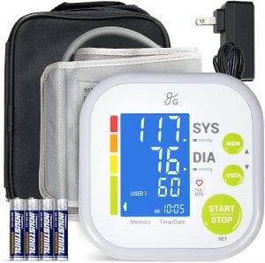Greater Goods Large Display & Upper Arm Cuff Blood Pressure Monitor