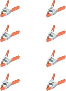 Houseables 6-Inch Heavy Duty Spring Clamp, 8-Pack