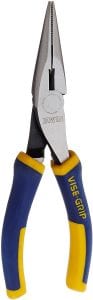 IRWIN 2078216 Long Nose Vise-Grip Pliers, 6-Inch