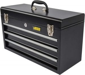 JEGS 81400 3-Drawer Professional Tool Box